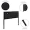 Flash Furniture Bristol Metal Tufted Upholstered Full Size Headboard in Black Fabric HG-HB1725-F-BK-GG - alternate 8